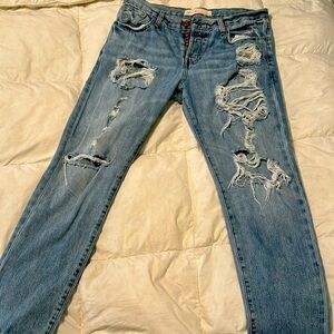 Gap relaxed boyfriend jeans